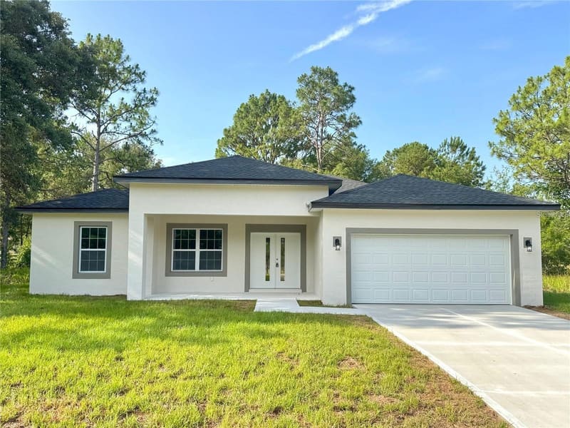 New construction home in Citrus Springs, Florida