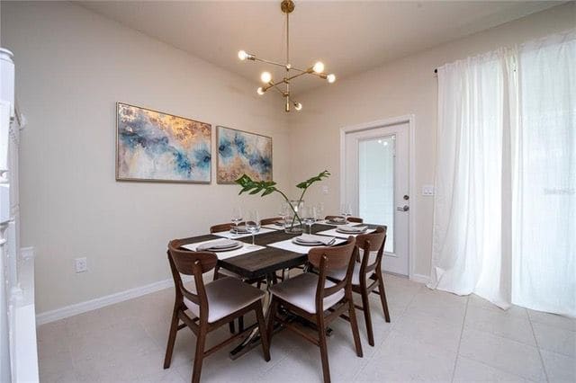 Dining area